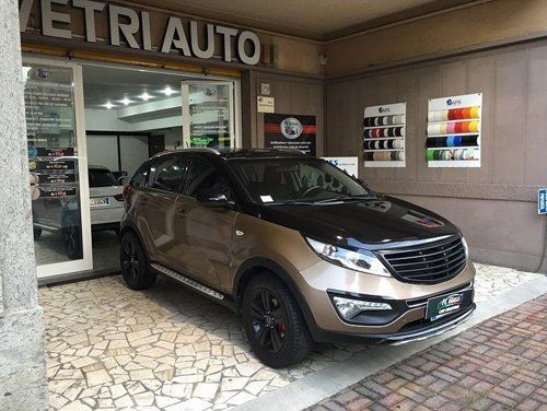 SUV con Car Wrapping