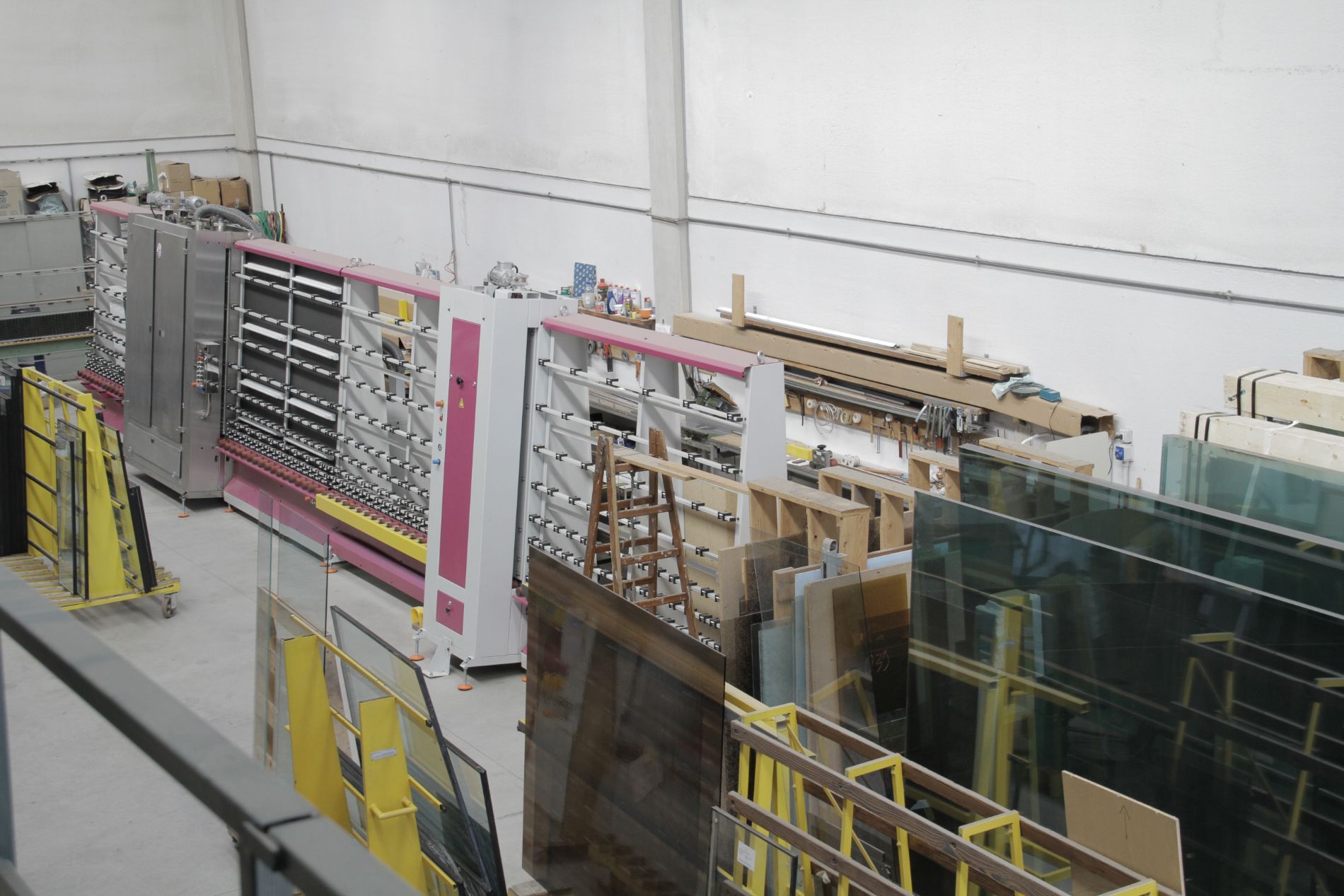 laboratorio della vetreria