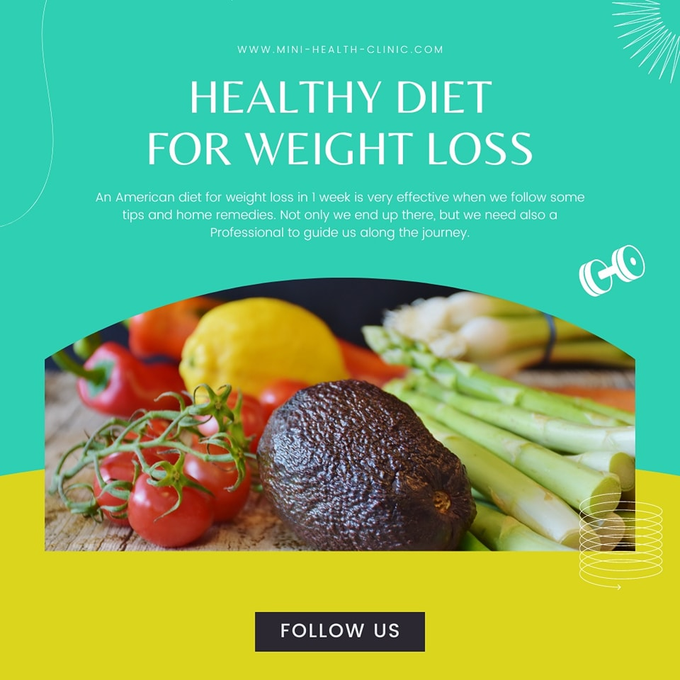 Healthy Diet for Weight Loss