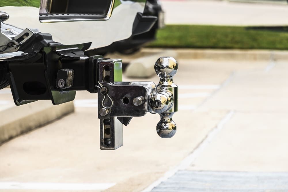 A Trailer Hitch Is Attached To The Back Of A Truck — Wilson's Towing In Gatton, QLD