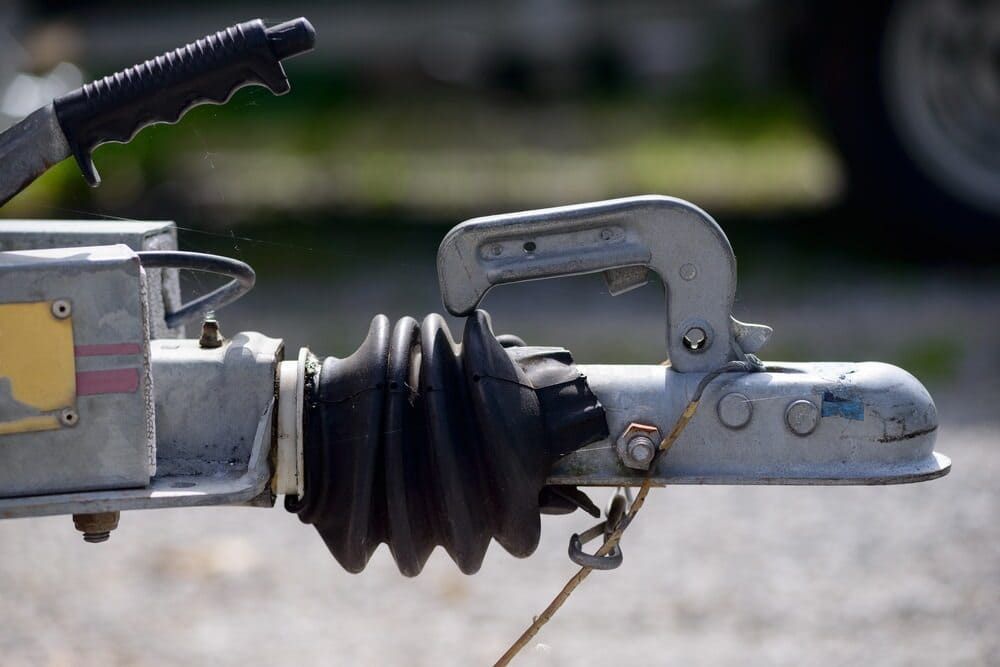 A Close Up Of A Trailer Hitch On A Trailer — Wilson's Towing In Nanango, QLD