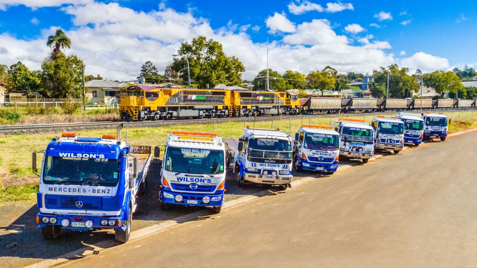 A Wilson's Towing Truck — Wilson's Towing In North Toowoomba, QLD
