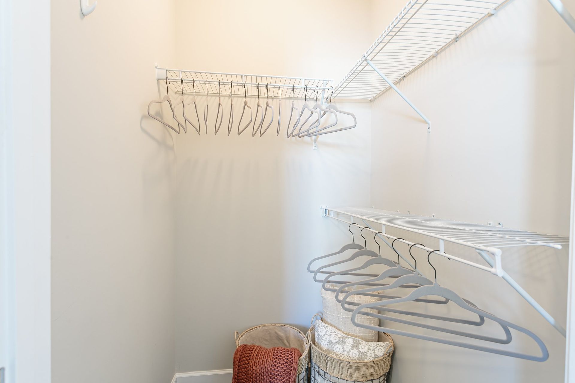 Large walk in closet