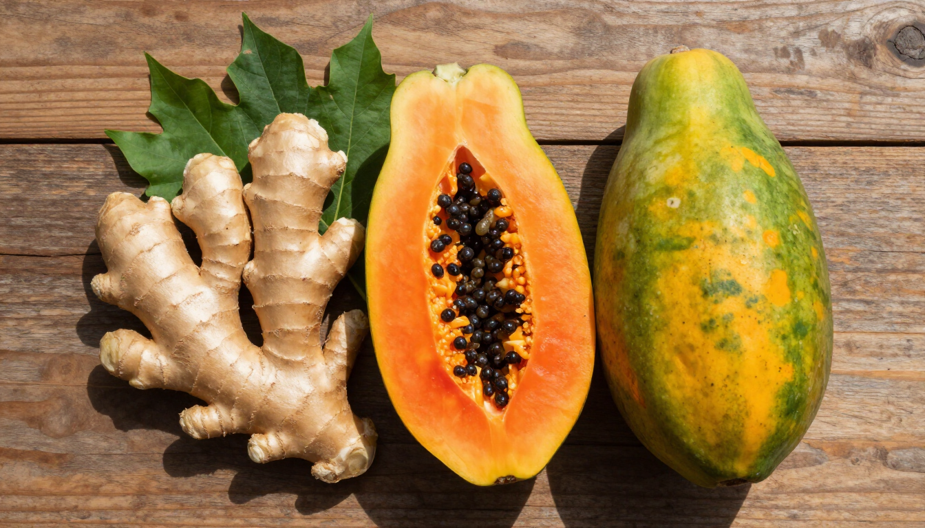 Alimentos saudáveis e digestivos