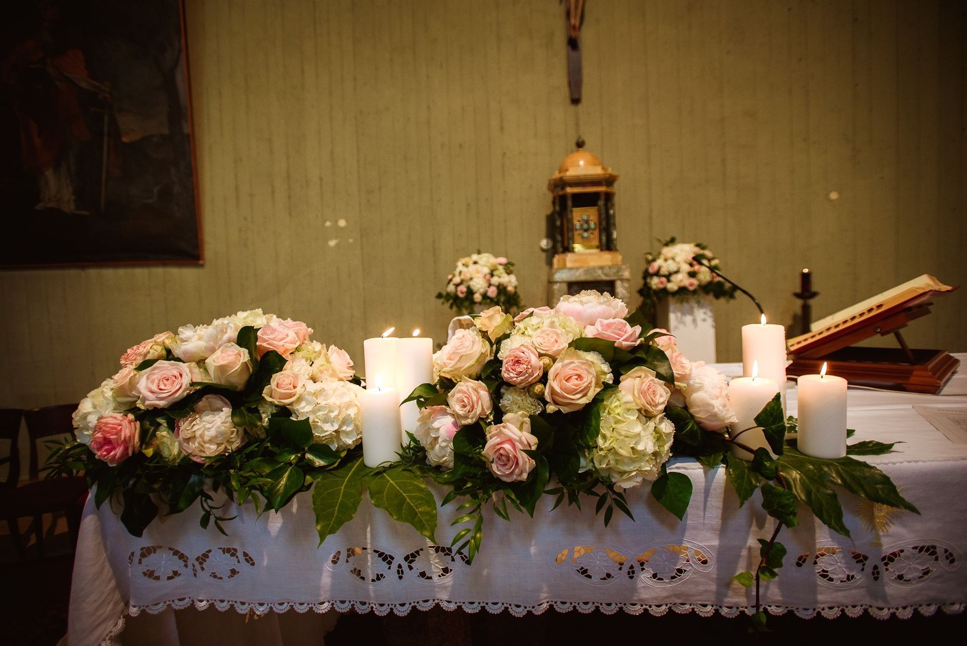 allestimento chiese