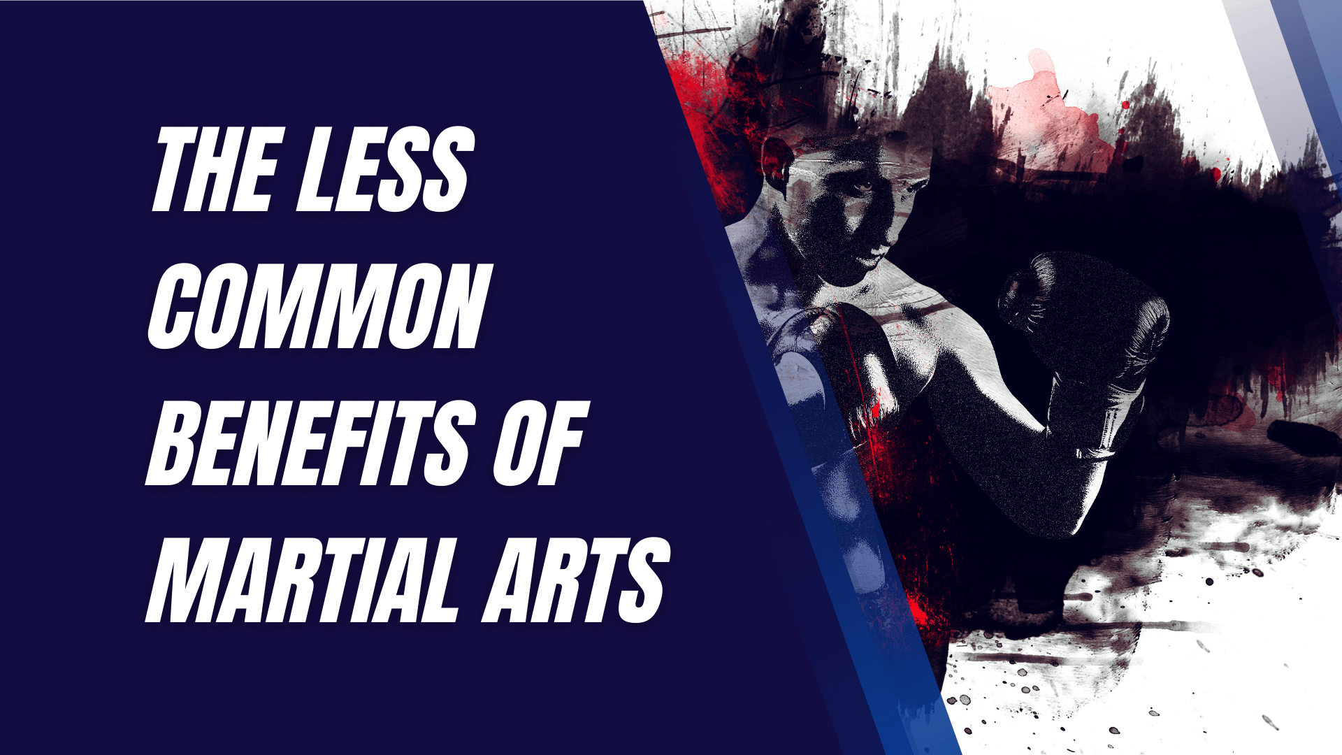 The less common benefits of Martial Arts