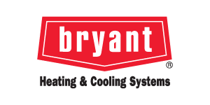 Bryant Heating & Cooling Systems logo in red and black
