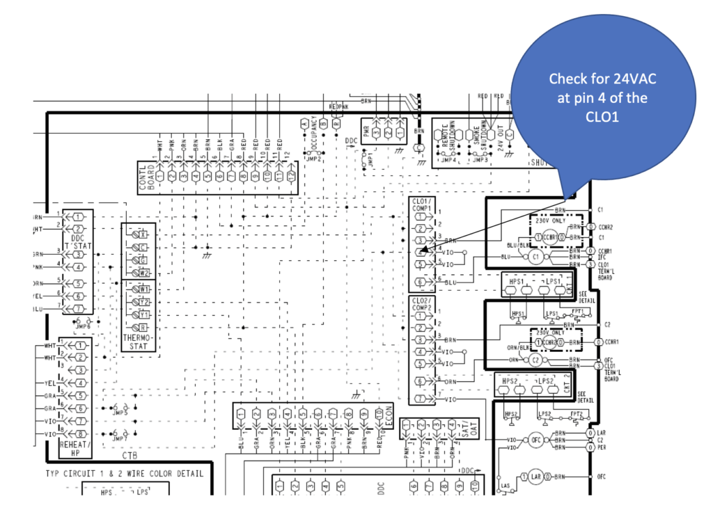 Architectural floor plan with a blue note bubble in the top right.
