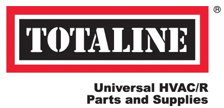 TOTALINE logo with red and black border, and text “Universal HVAC/R Parts and Supplies”