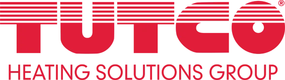 TUTCO Heating Solutions Group logo in red on a white background