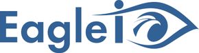 Eagle logo with blue text and a stylized eye inside an eagle outline