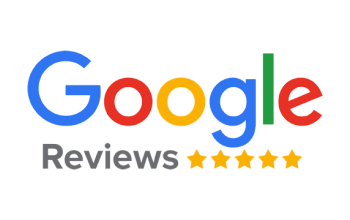 Google Reviews logo with four yellow stars