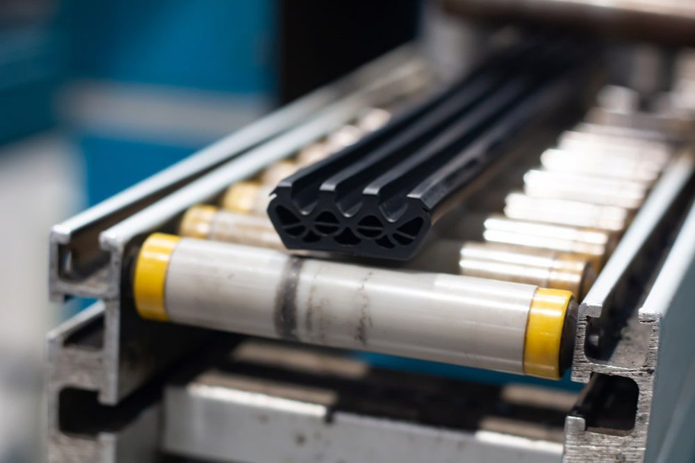 An Extruded Black Rubber Component — JNL Crankshaft Services in Palmerston City, NT