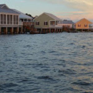 camps on the water