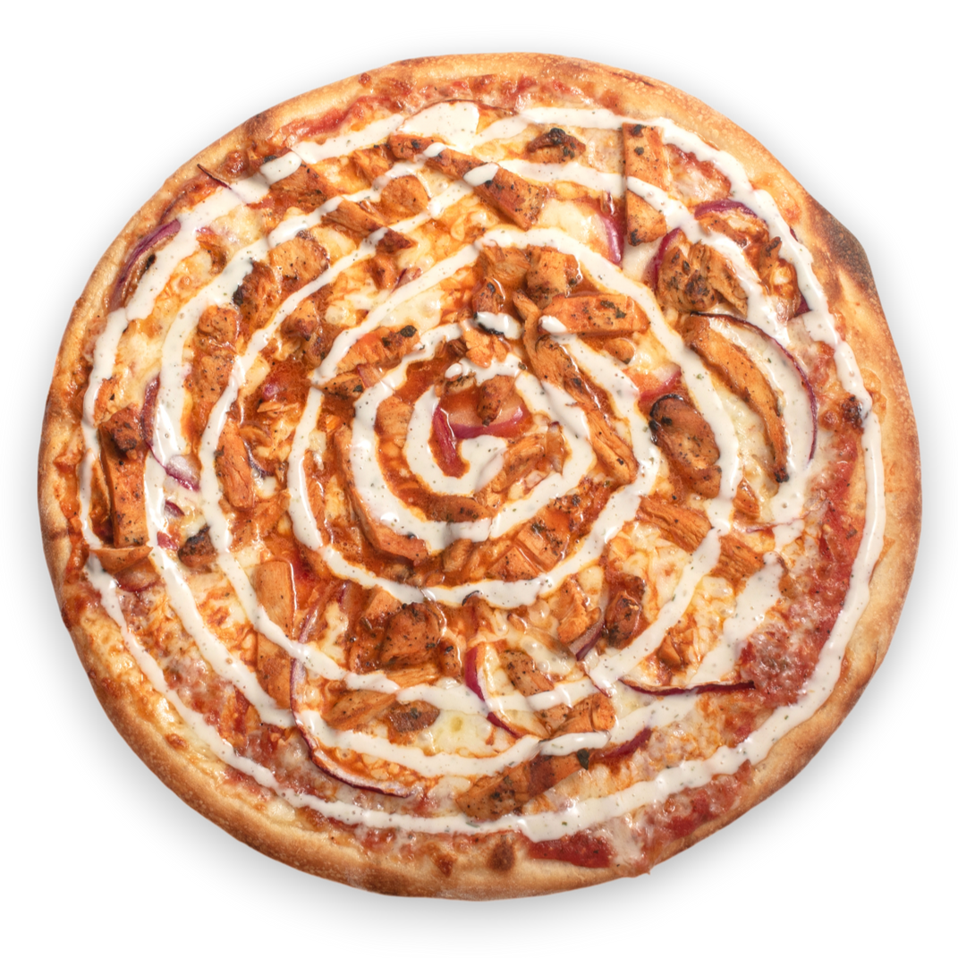 Buffalo Chicken Ranch New York Pizza