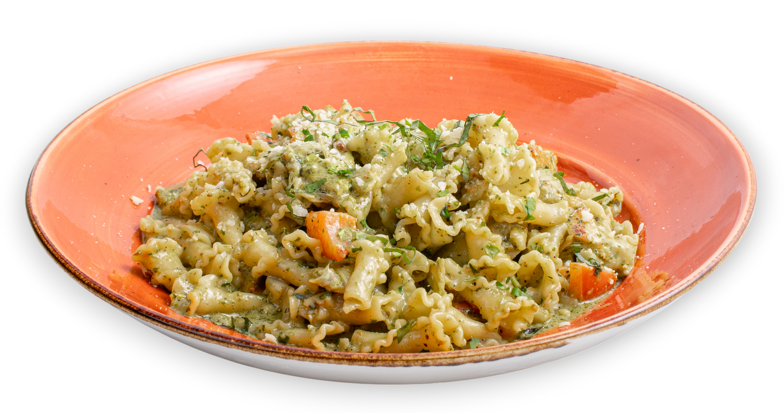 Gluten-Free Pistachio Pesto Chicken Pasta