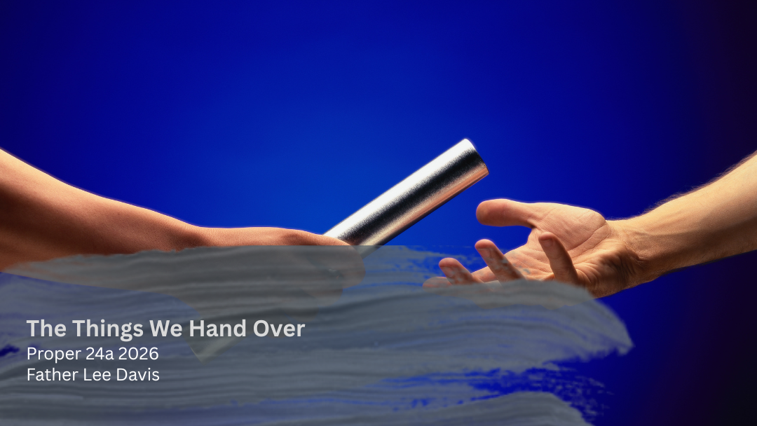 handing over an object to another