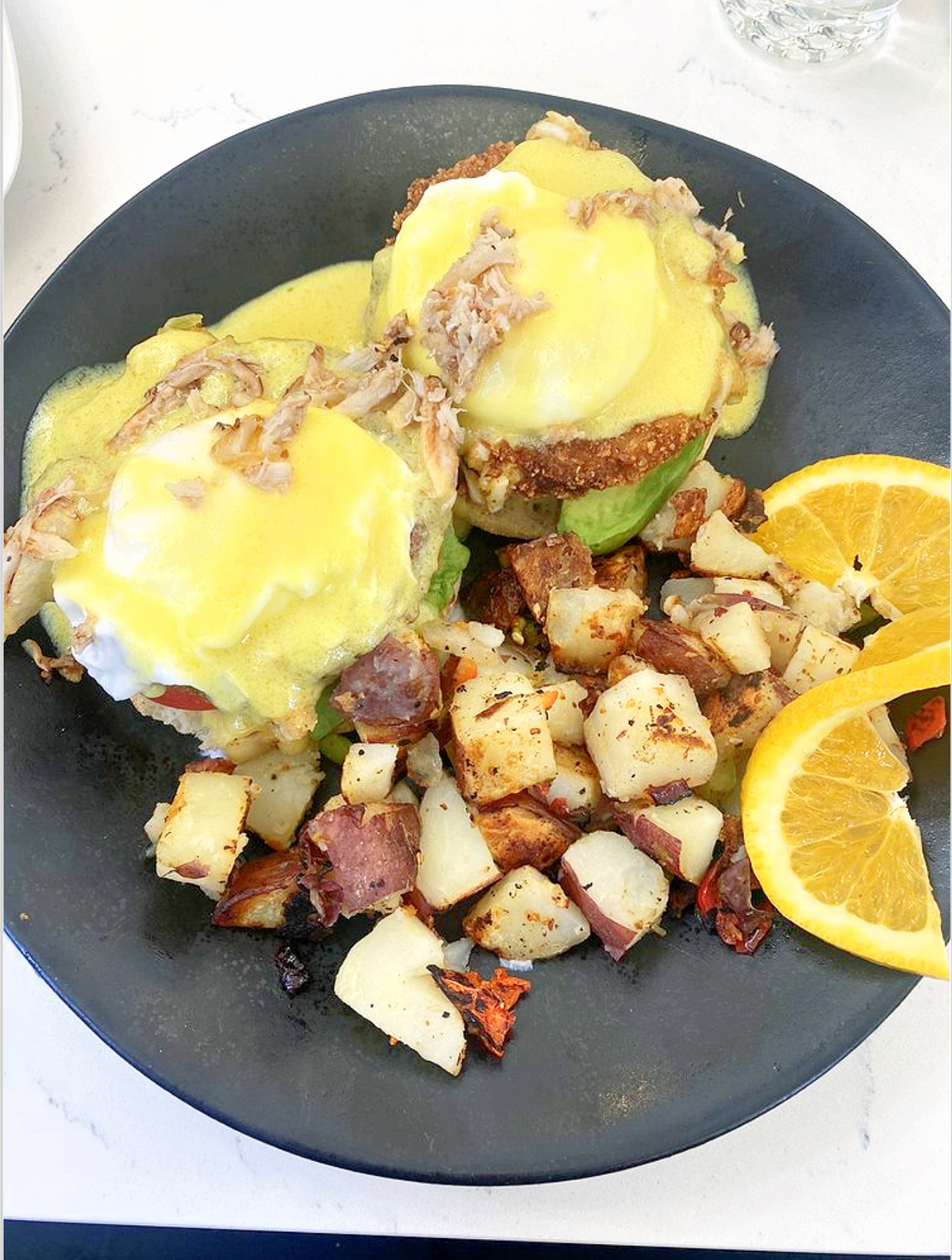 Crab Benedict