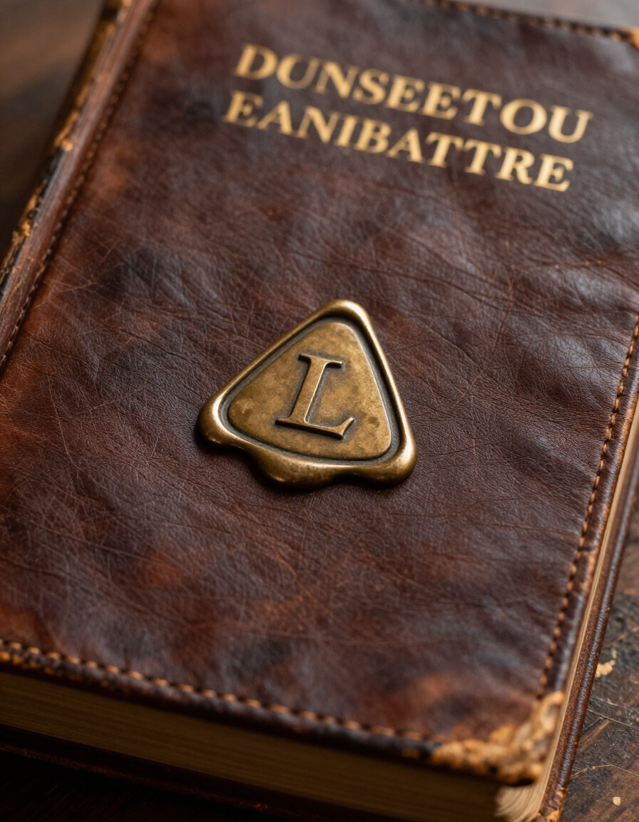 Latin ledger cover