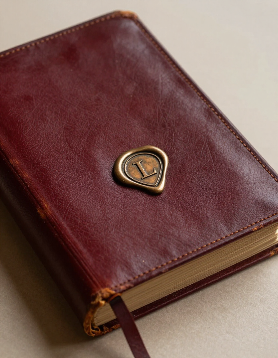 French ledger cover