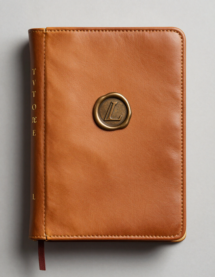 English ledger cover