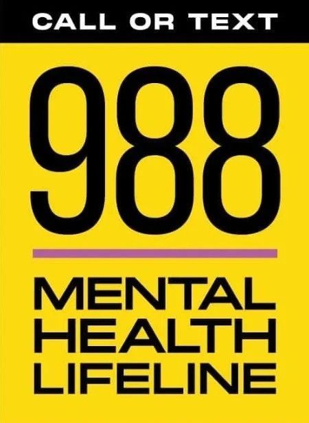 988 Mental Health Line image