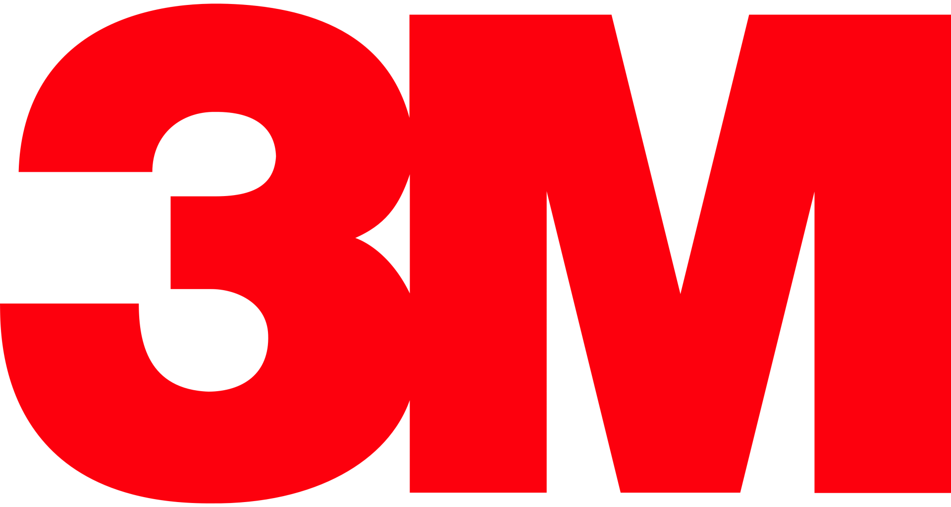 Red 3M logo on a white background