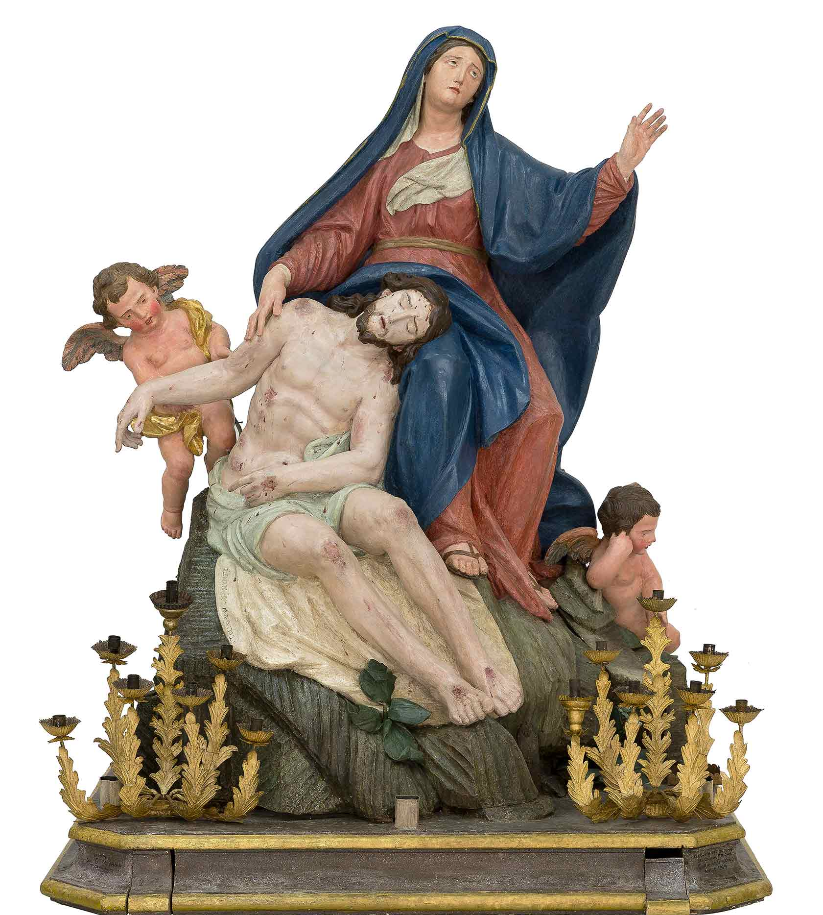 affresco di Corrado Giaquinto dopo il restauro