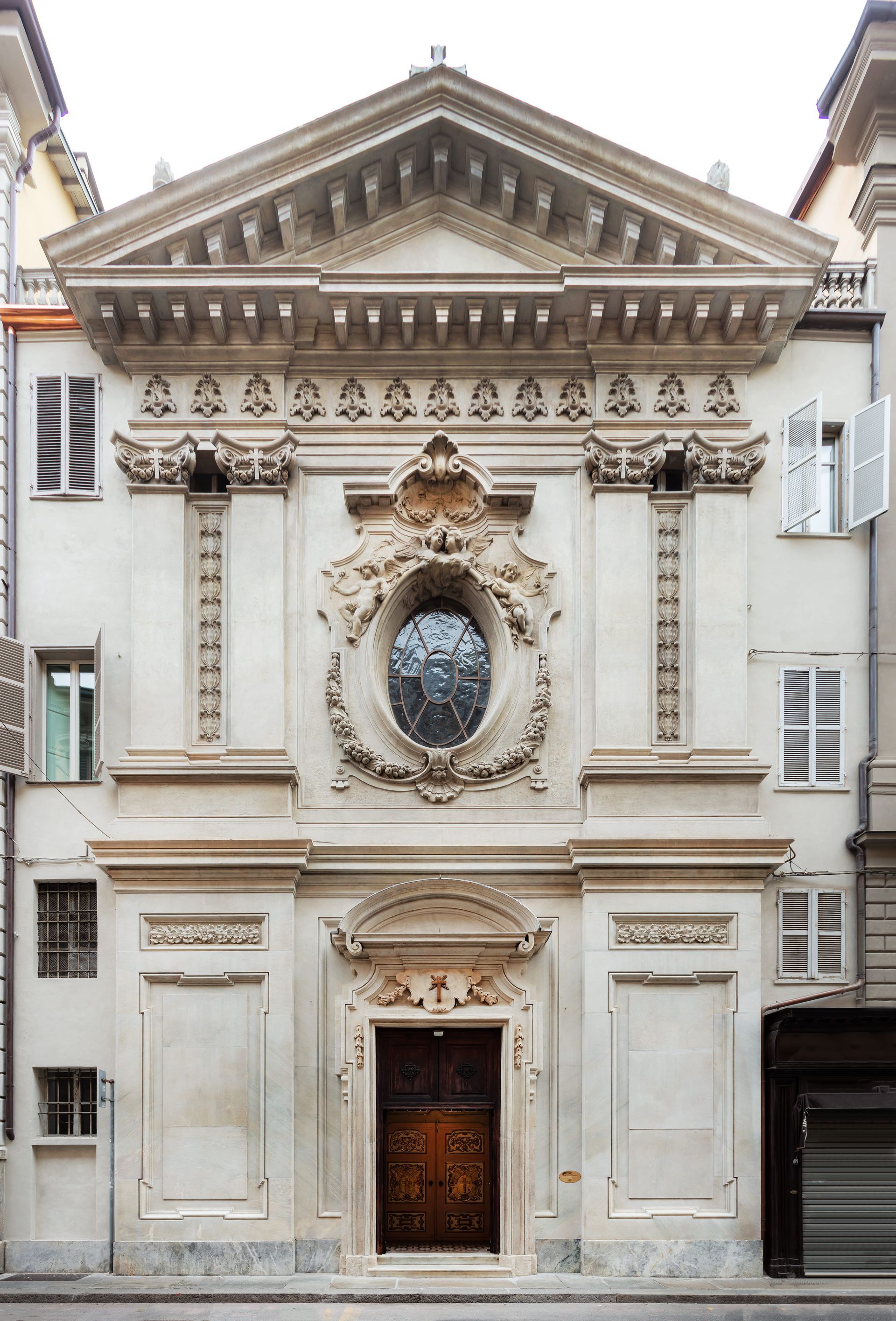 affreschi di Corrado Giaquinto dopo il restauro