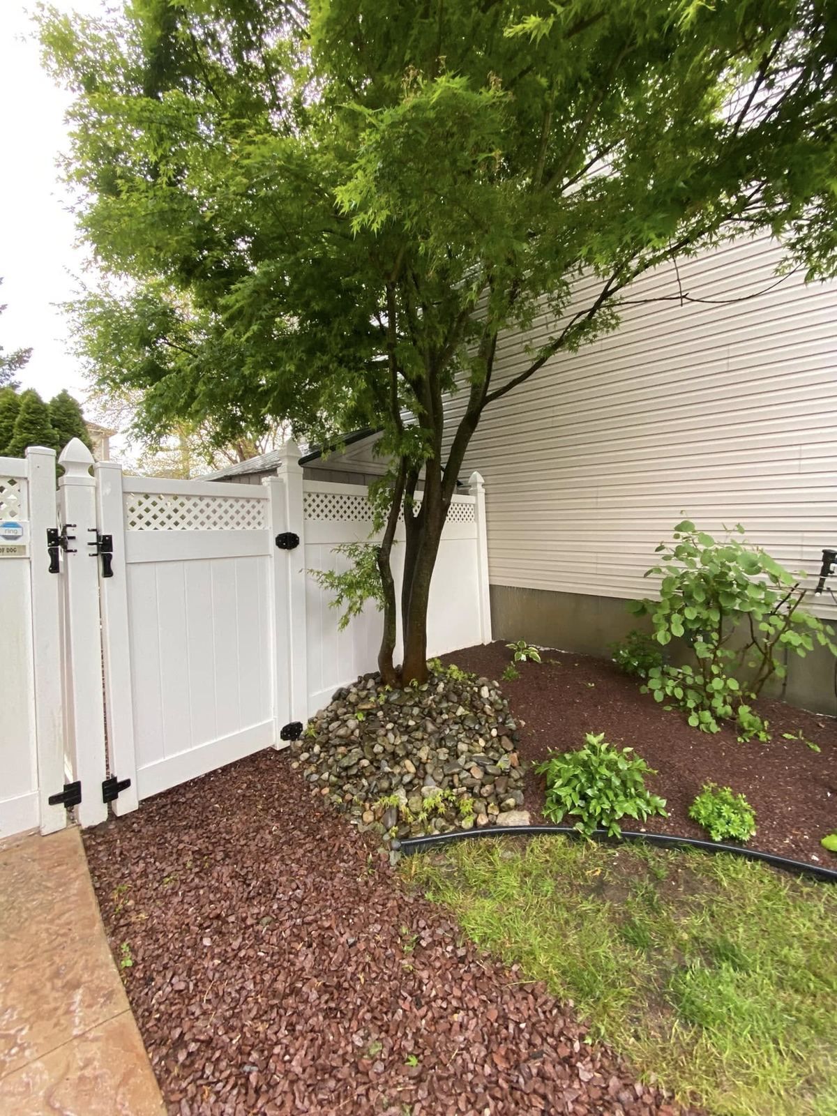 Fence soft washing by Catanzaro's Power Washing, Freehold NJ