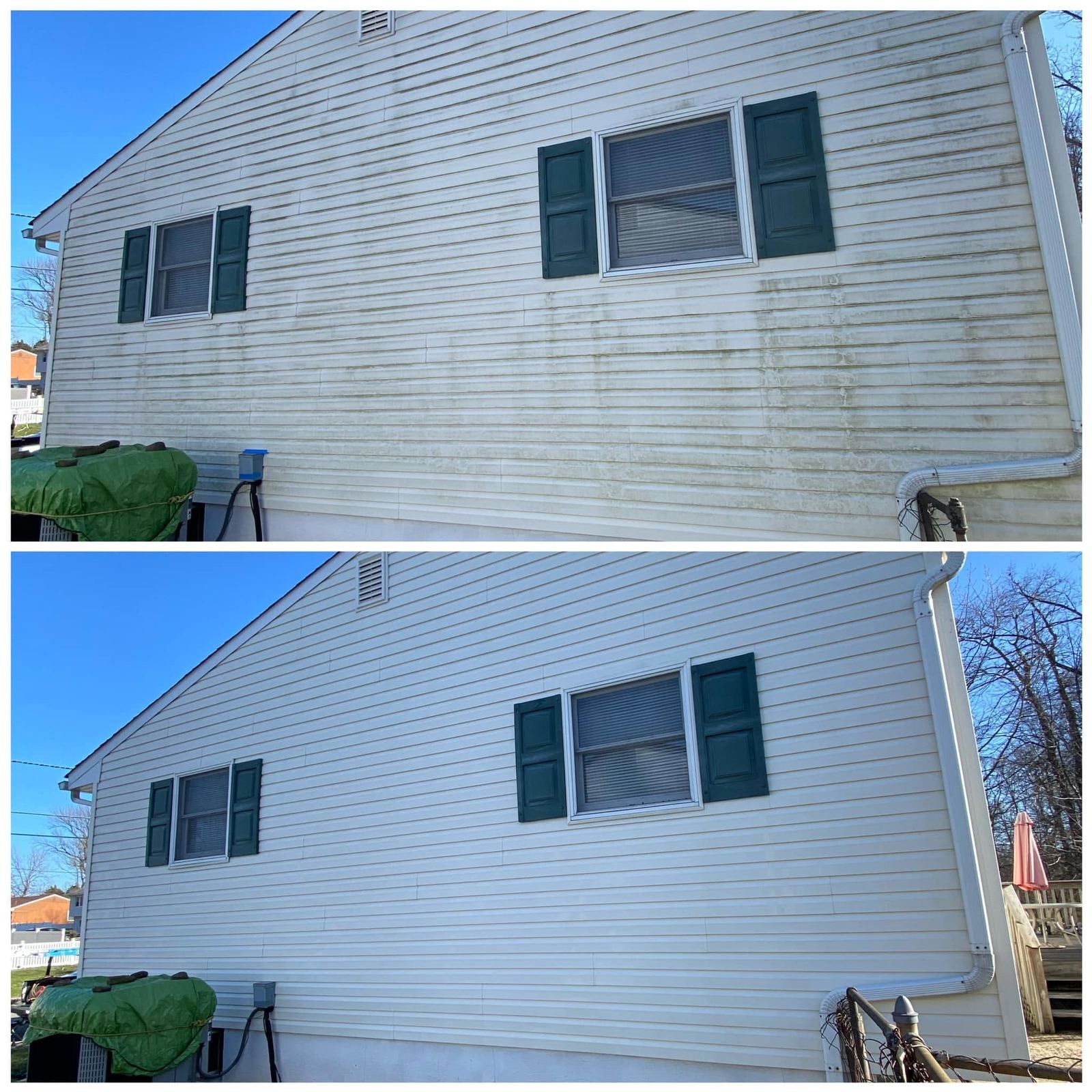 Home in Old Bridge, NJ, cleaned by Catanzaro's Power Washing