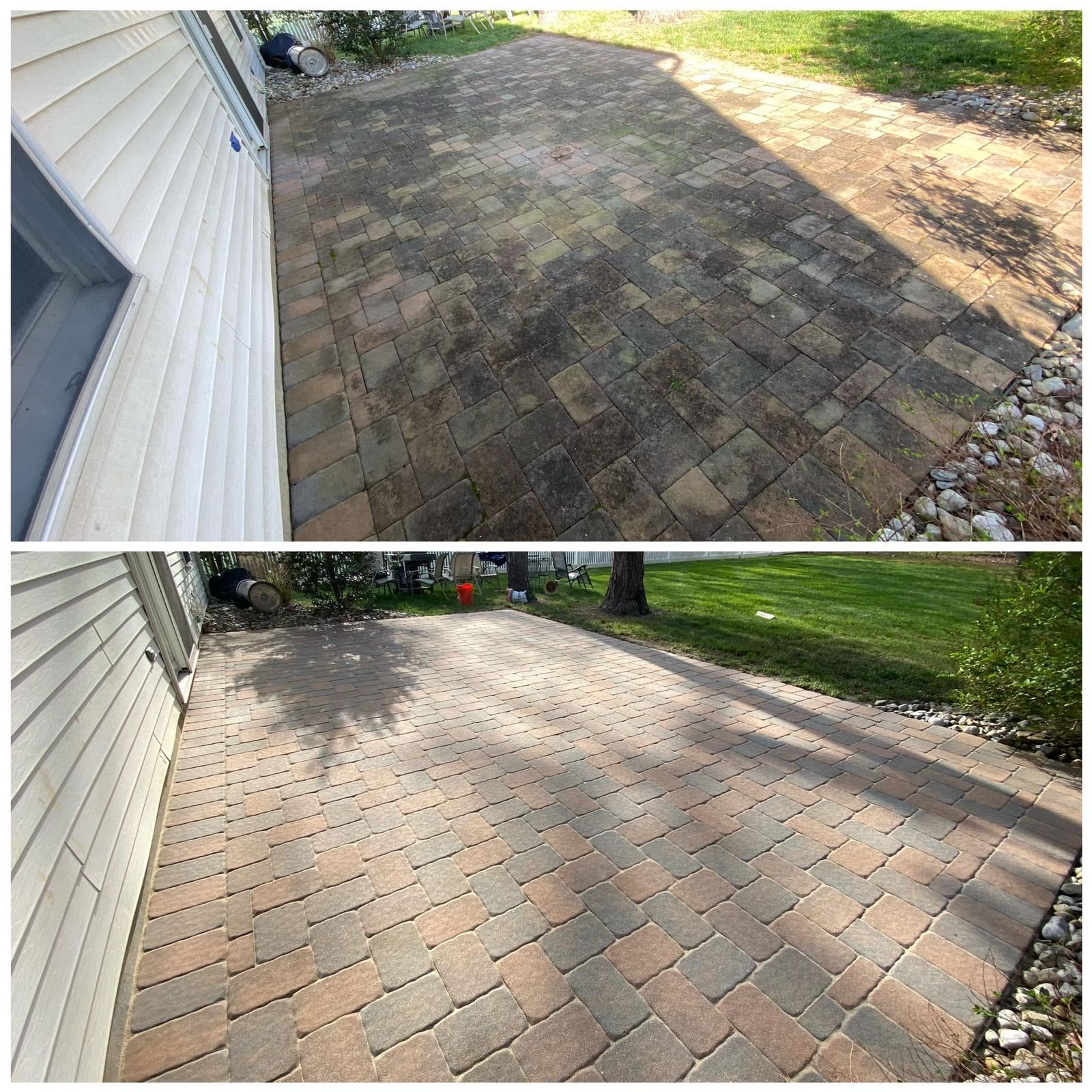 Home in Old Bridge, NJ, cleaned by Catanzaro's Power Washing