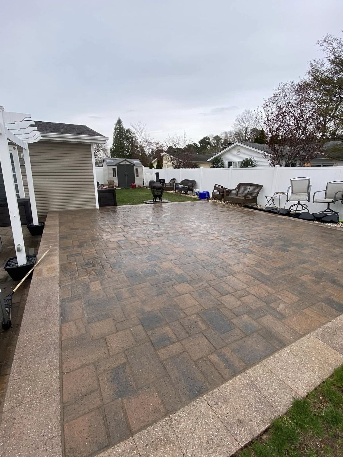 Home in Colts Neck, NJ, cleaned by Catanzaro's Power Washing