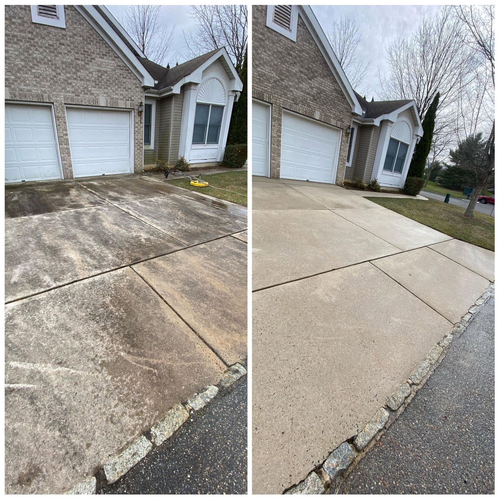 Home in Toms River, NJ, cleaned by Catanzaro's Power Washing