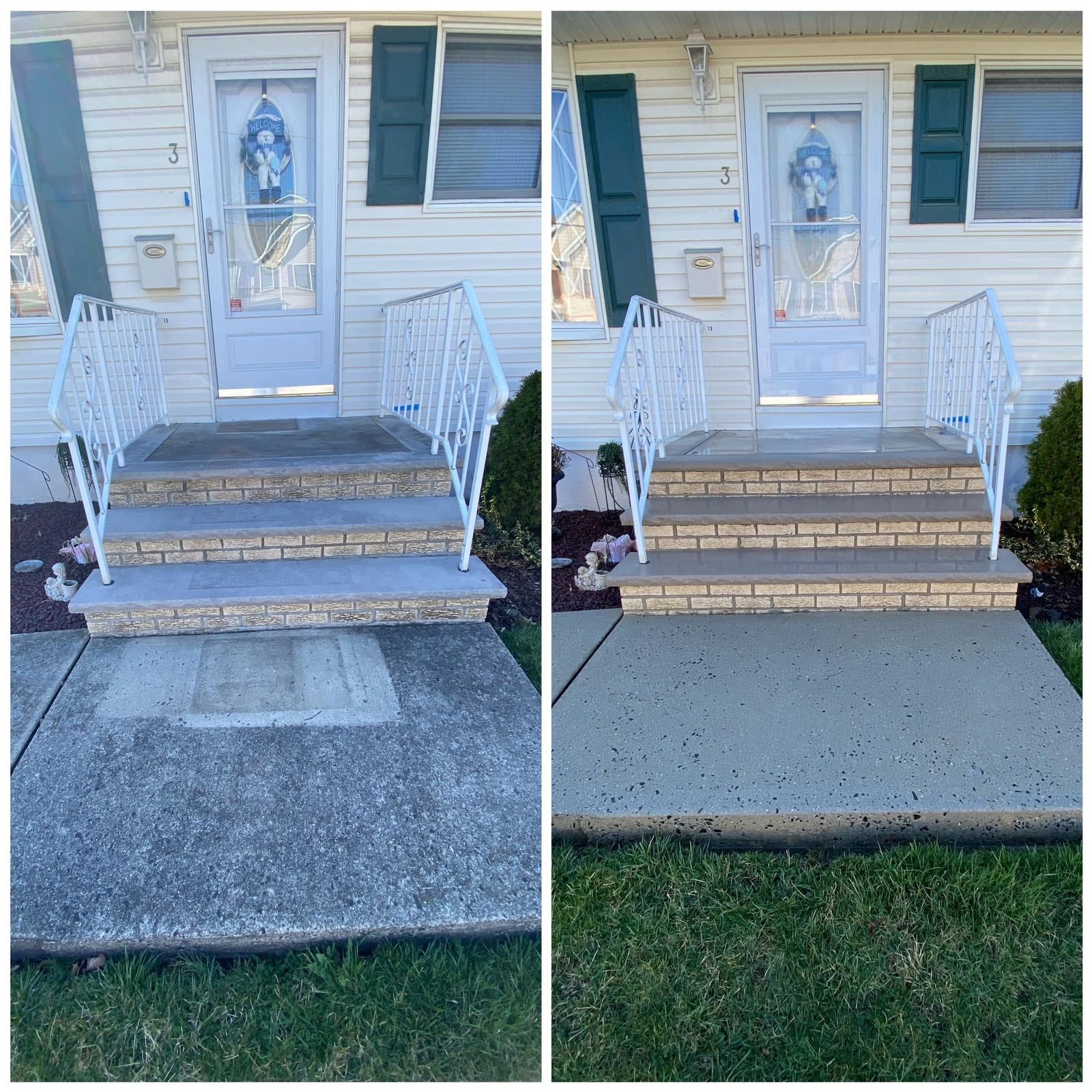 Home in Helmetta, NJ, cleaned by Catanzaro's Power Washing