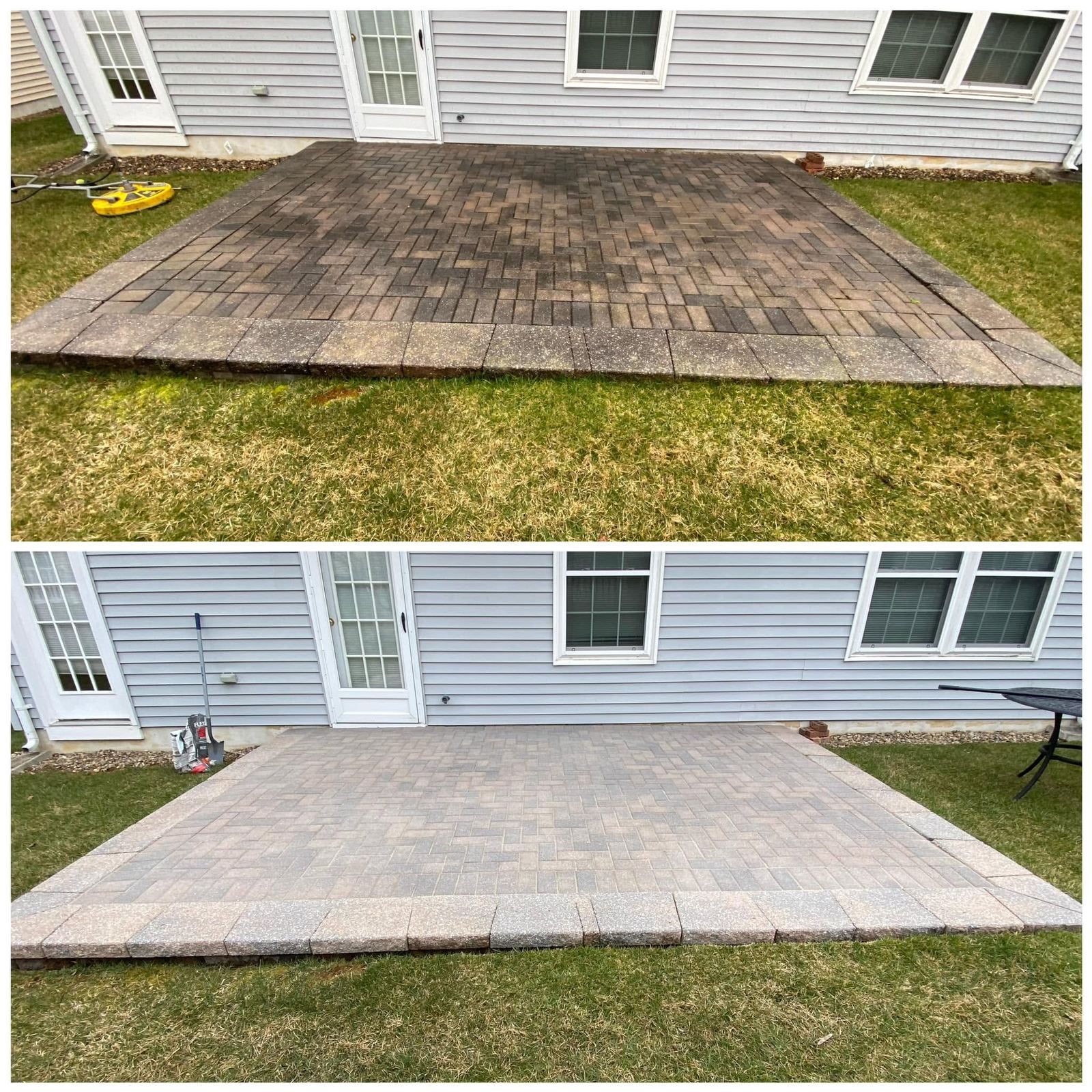 Home in Howell, NJ, cleaned by Catanzaro's Power Washing