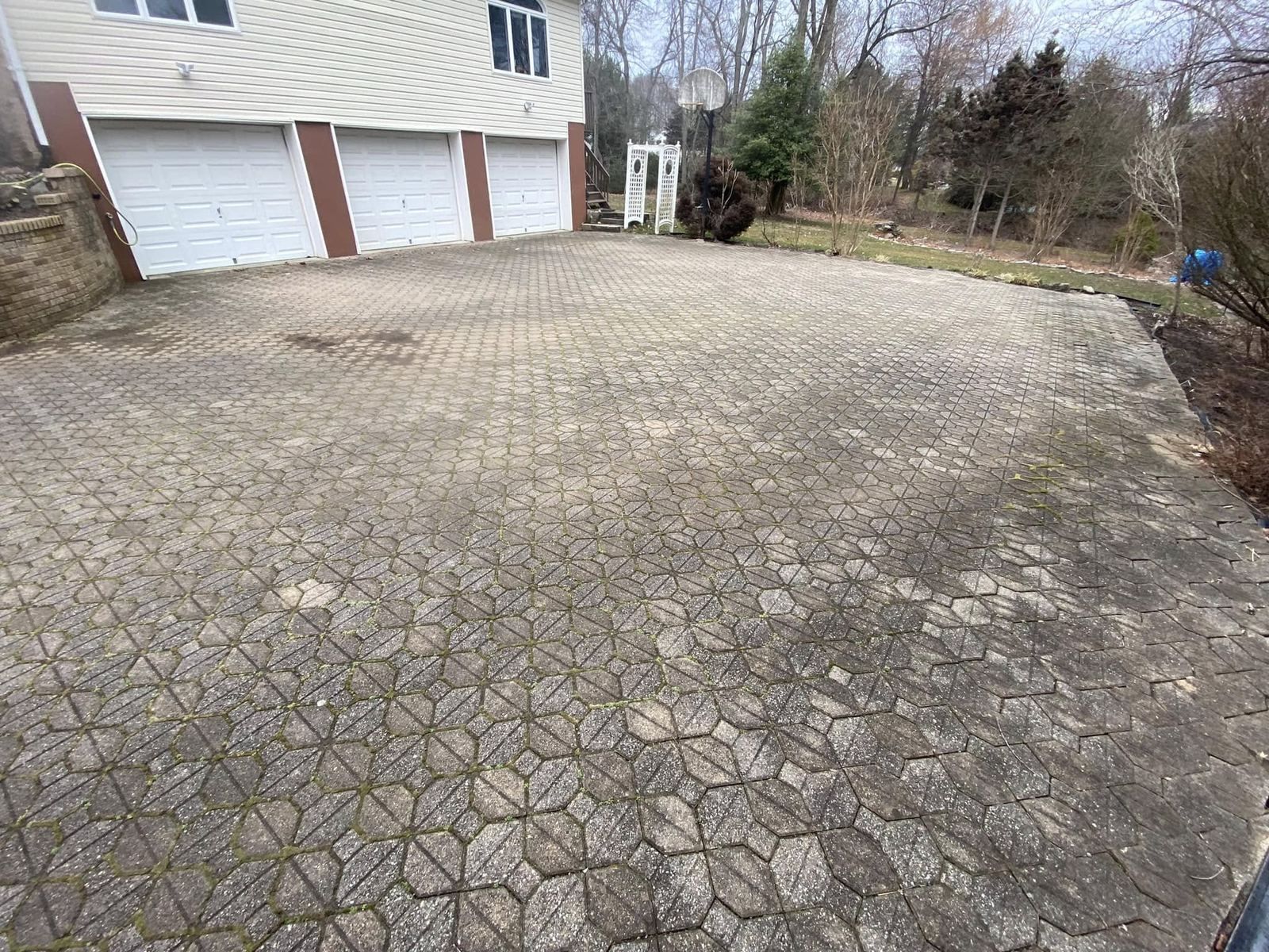 Home in Colts Neck, NJ, cleaned by Catanzaro's Power Washing