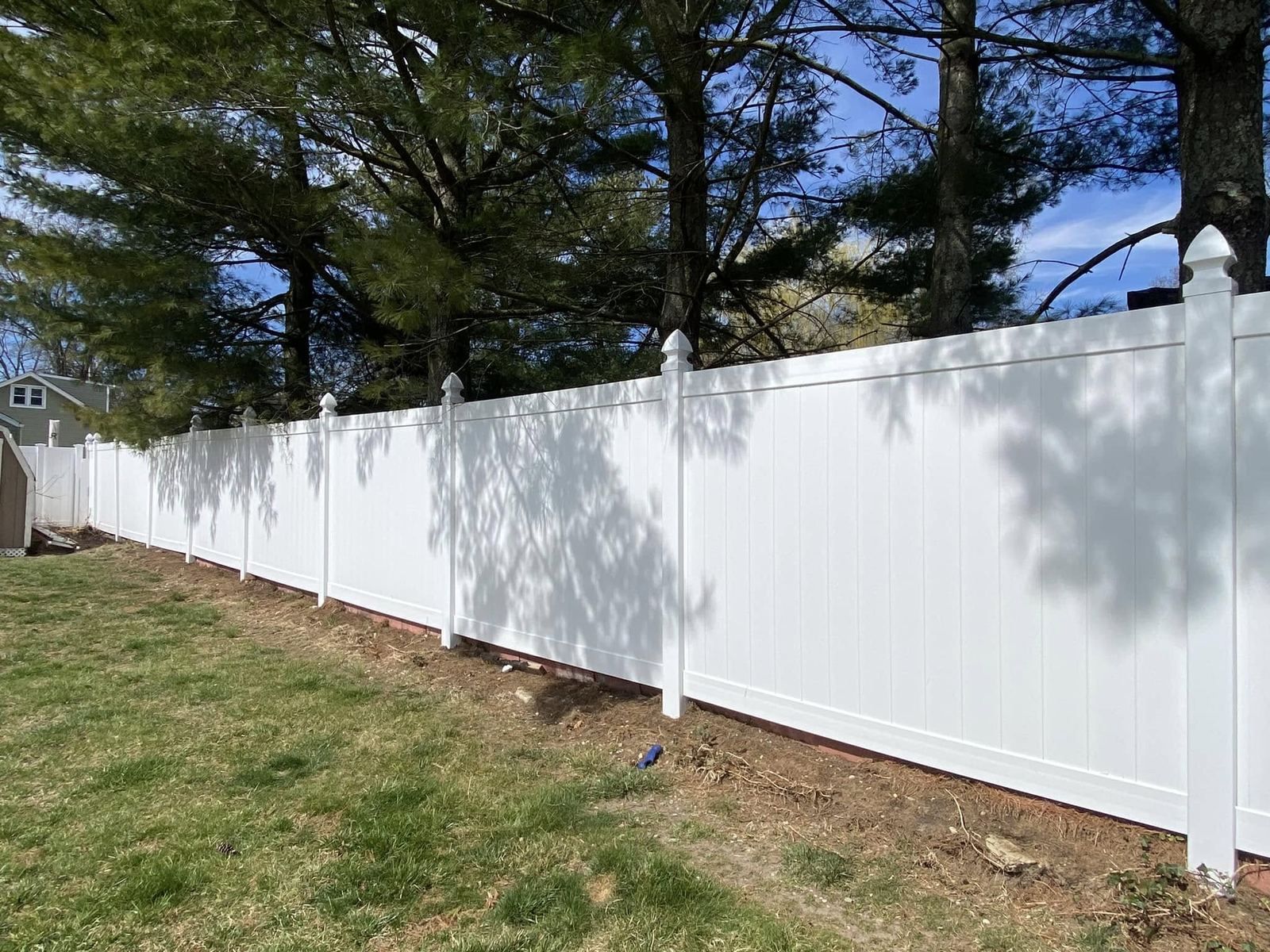 Fence soft washing by Catanzaro's Power Washing, Freehold NJ