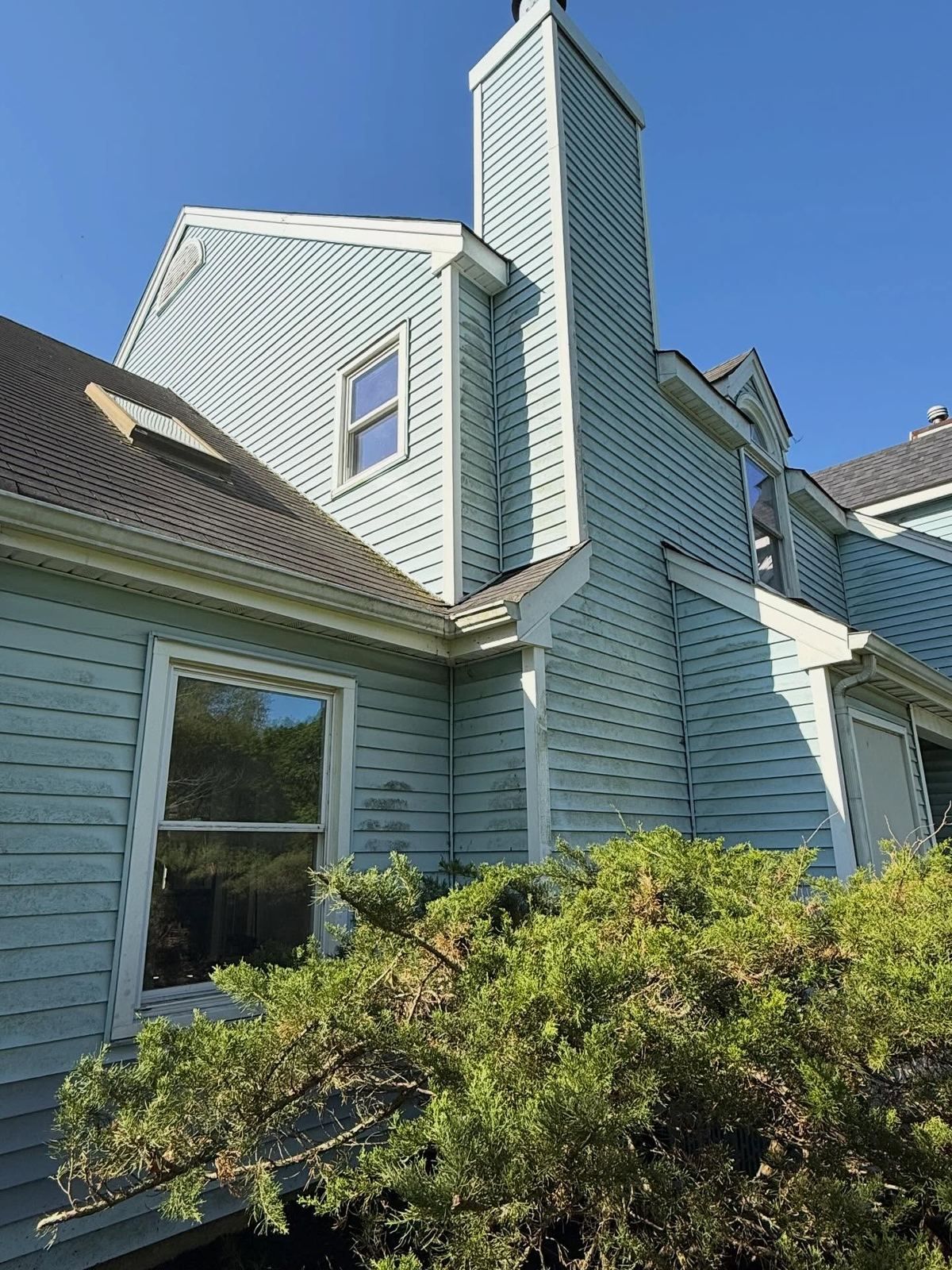 Light blue contemporary — Catanzaro's Power Washing