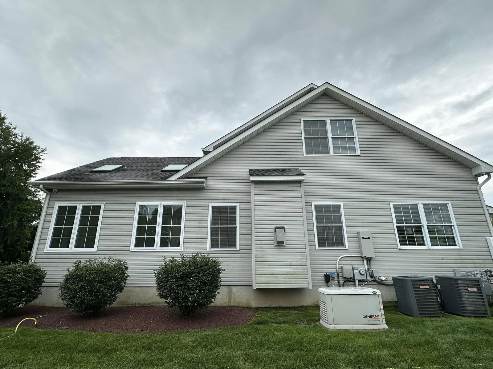 Rear of cape house — Catanzaro's Power Washing