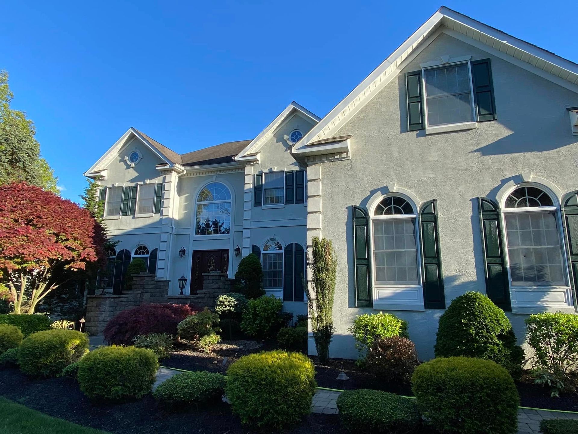 Christmas Light Installation in Freehold, NJ by Catanzaro's Power Washing