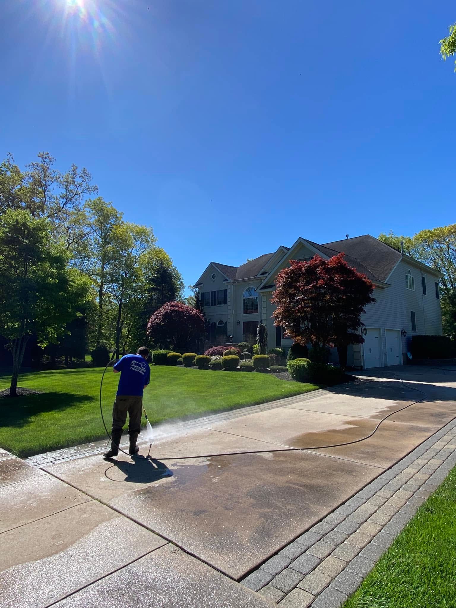 Step 5, The job, then a walk-through with you, Catanzaro's Power Washing