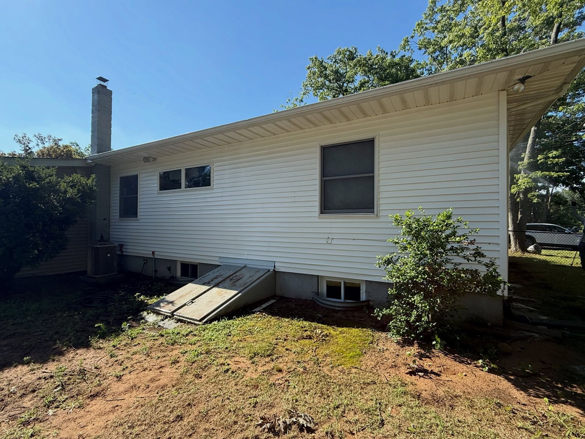 Ranch siding after wash — Catanzaro's Power Washing