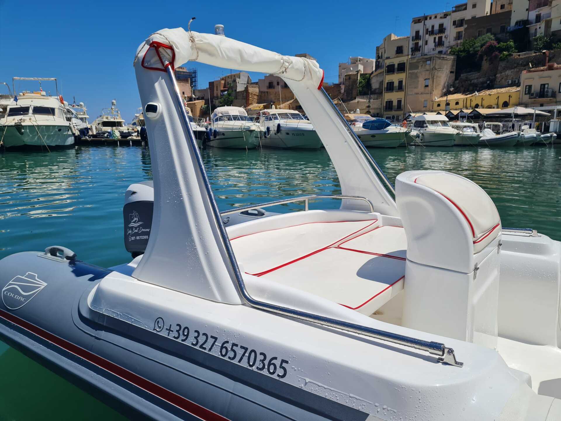 Noleggio Gommoni senza patente Castellammare del Golfo