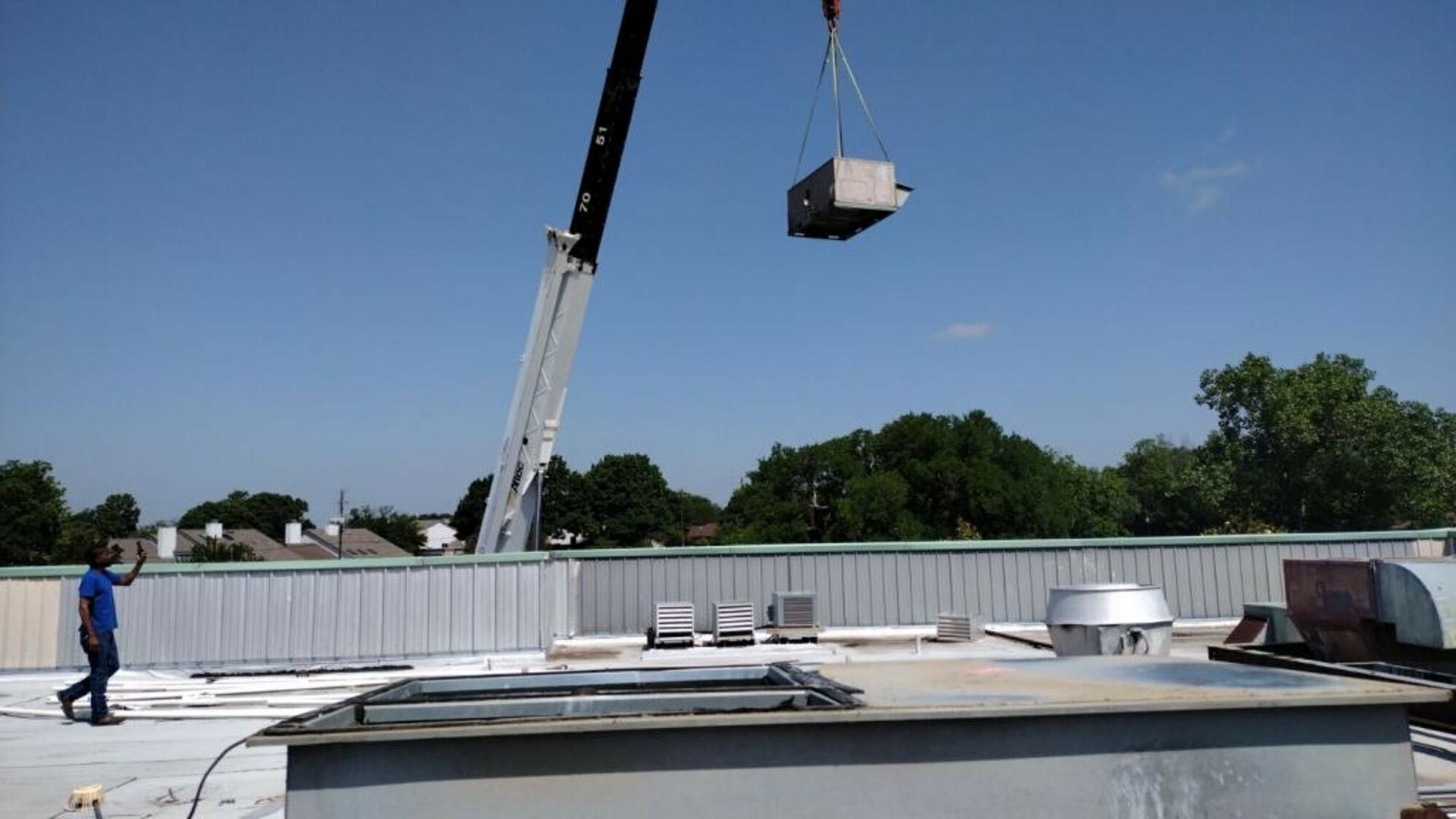 Commercial Rooftop Unit Service