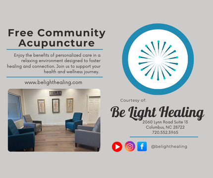 Acupuncture free stress relief PTSD Trauma Recovery Healing
