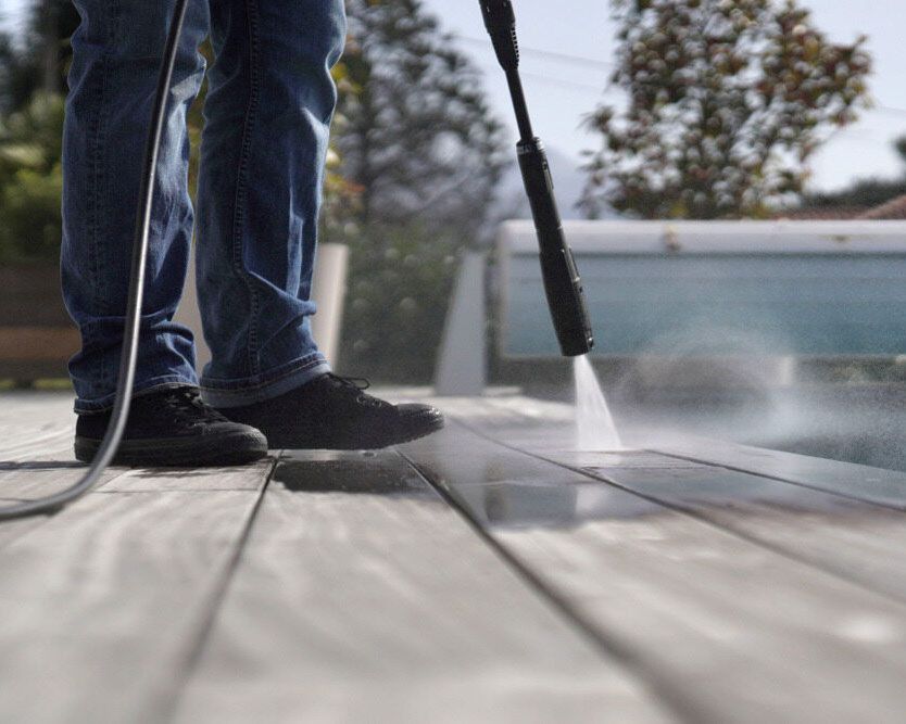 Gleaming Wood Floors Revitalized Through Expert Pressure Washing Services - Comprehensive Cleaning Services in Ballina