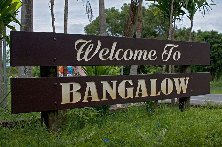 Inviting 'Welcome to Bangalow' Signage - Professional Cleaner in Bangalow
