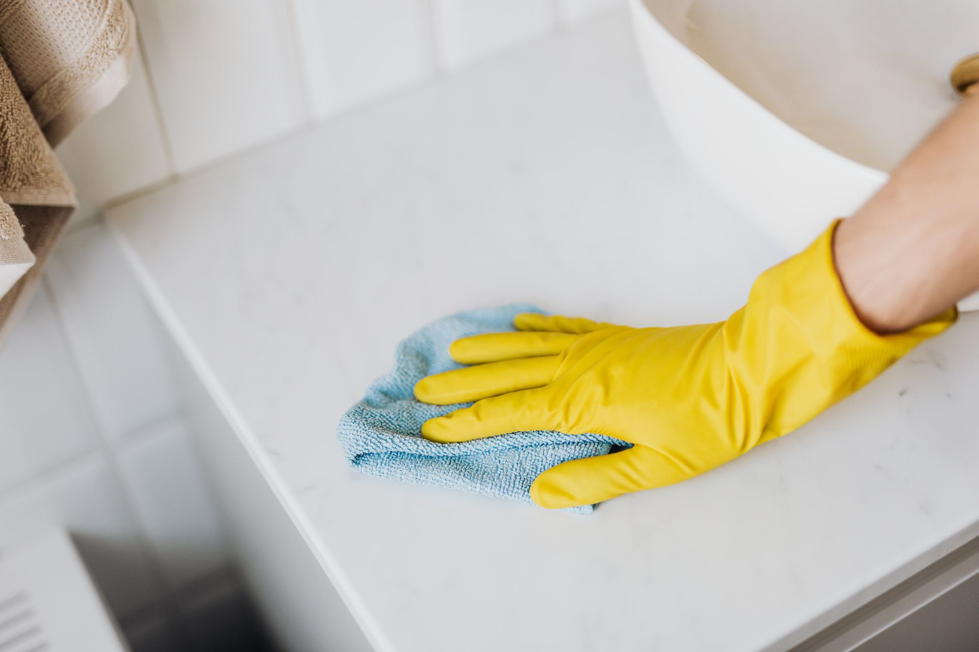 Essential Cleaning Tools Arranged Neatly - Comprehensive Cleaning Services in Ballina