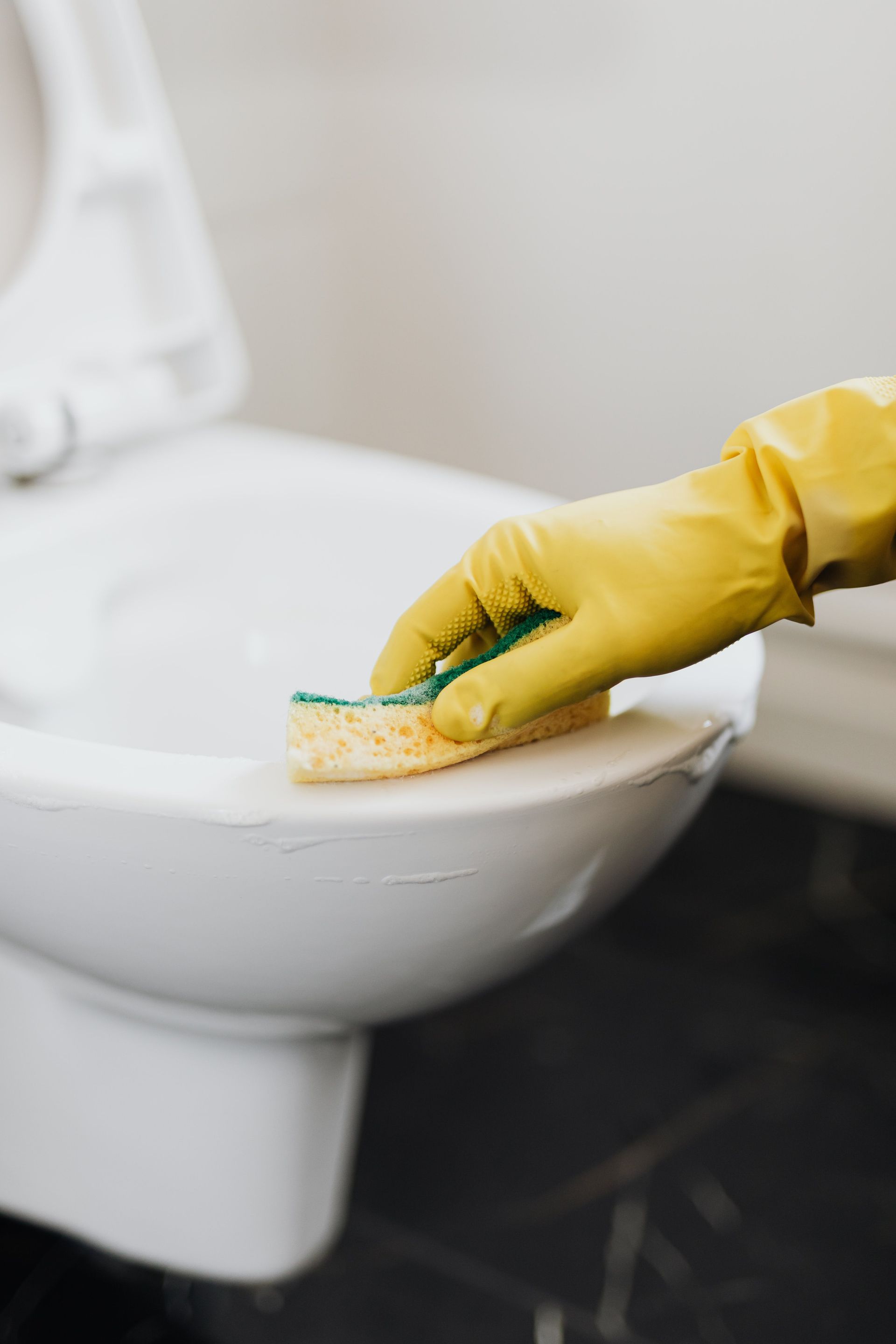 Cleaning Tools Trolley in Tidy Workspace - Comprehensive Cleaning Services in Ballina